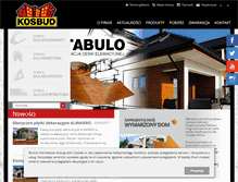 Tablet Screenshot of nowa.kosbud.com.pl